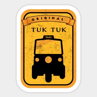 Vintage Tuk Tuk Bangkok Sticker